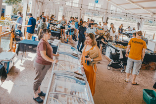 Vue générale du marché