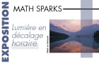 Affiche de l'exposition de Math Sparks.