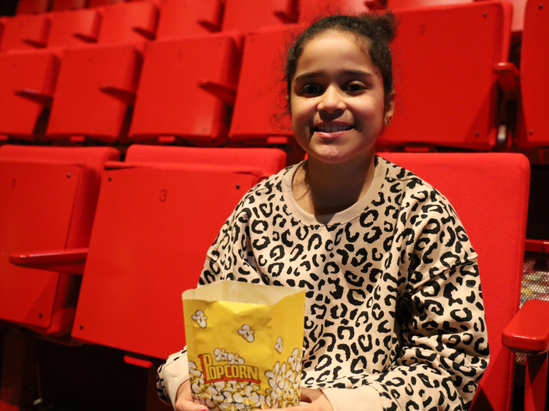 Enfant à la salle Emma-Albani